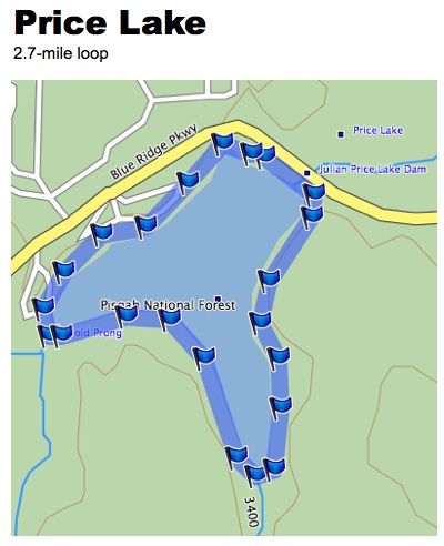 PriceLakeMap PriceLakeMap